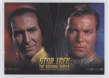 2013 Rittenhouse Star Trek The Original Series: Heroes & Villians - Promos #P1 - Khan, Captain Kirk [EX to NM]