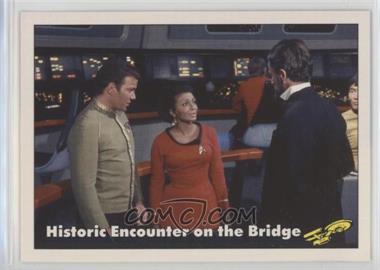 2013 Topps Abrahams Comicarts Star Trek Bonus Cards - [Base] #1 - Historic Encounter on the Bridge