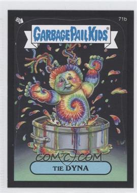 2013 Topps Garbage Pail Kids Brand-New Series 2 - [Base] - Black #71b - Tie Dyna