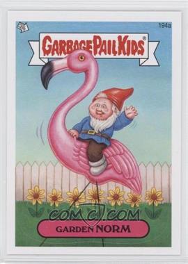2013 Topps Garbage Pail Kids Brand-New Series 3 - [Base] #194a - Garden Norm