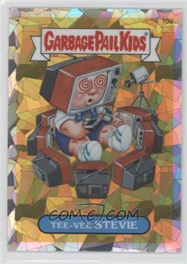 2013 Topps Garbage Pail Kids Chrome - [Base] - Atomic Refractor #10a - Tee-Vee Stevie