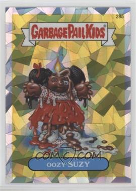 2013 Topps Garbage Pail Kids Chrome - [Base] - Atomic Refractor #28a - Oozy Suzy
