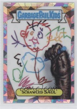 2013 Topps Garbage Pail Kids Chrome - [Base] - Atomic Refractor #L11a - Scrawled Saul