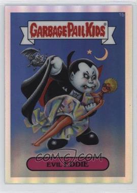 2013 Topps Garbage Pail Kids Chrome - [Base] - Refractor #1b - Evil Eddie