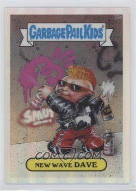 2013 Topps Garbage Pail Kids Chrome - [Base] - Refractor #30a - New Wave Dave