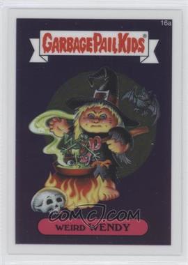 2013 Topps Garbage Pail Kids Chrome - [Base] #16a - Weird Wendy