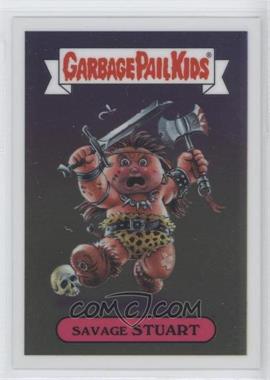 2013 Topps Garbage Pail Kids Chrome - [Base] #33b - Savage Stuart