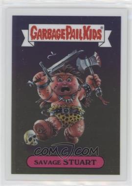 2013 Topps Garbage Pail Kids Chrome - [Base] #33b - Savage Stuart