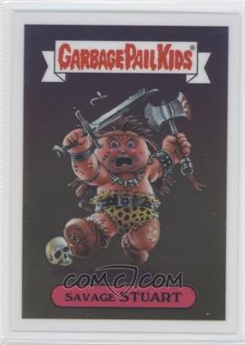 2013 Topps Garbage Pail Kids Chrome - [Base] #33b - Savage Stuart