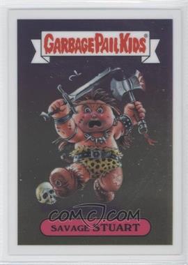 2013 Topps Garbage Pail Kids Chrome - [Base] #33b - Savage Stuart