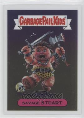 2013 Topps Garbage Pail Kids Chrome - [Base] #33b - Savage Stuart