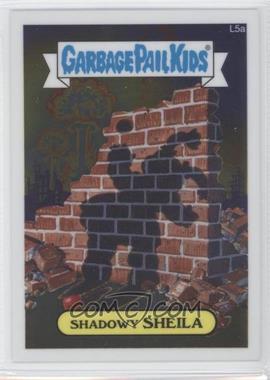 2013 Topps Garbage Pail Kids Chrome - [Base] #L5a - Shadowy Sheila