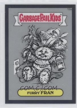 2013 Topps Garbage Pail Kids Chrome - Pencil Art Concept Sketches #12a - Furry Fran