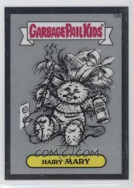2013 Topps Garbage Pail Kids Chrome - Pencil Art Concept Sketches #12b - Hairy Mary [EX to NM]