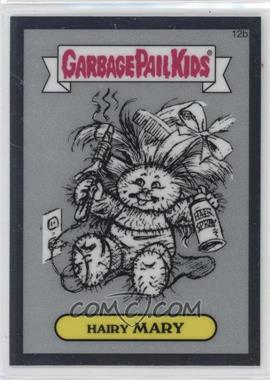 2013 Topps Garbage Pail Kids Chrome - Pencil Art Concept Sketches #12b - Hairy Mary [EX to NM]