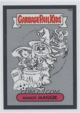 2013 Topps Garbage Pail Kids Chrome - Pencil Art Concept Sketches #16b - Haggy Maggie