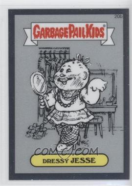 2013 Topps Garbage Pail Kids Chrome - Pencil Art Concept Sketches #20b - Dressy Jesse