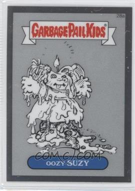 2013 Topps Garbage Pail Kids Chrome - Pencil Art Concept Sketches #28a - Oozy Suzy