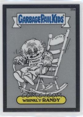 2013 Topps Garbage Pail Kids Chrome - Pencil Art Concept Sketches #35a - Wrinkly Randy