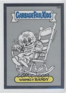 2013 Topps Garbage Pail Kids Chrome - Pencil Art Concept Sketches #35a - Wrinkly Randy