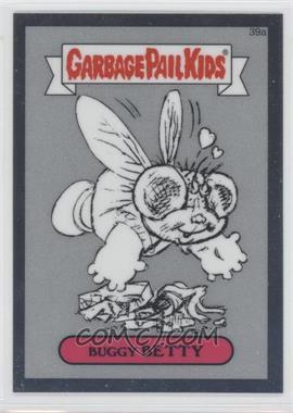 2013 Topps Garbage Pail Kids Chrome - Pencil Art Concept Sketches #39a - Buggy Betty