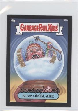 2013 Topps Garbage Pail Kids Minis - [Base] - Black #52b - Blizzard Blake