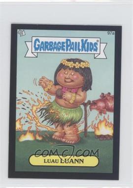 2013 Topps Garbage Pail Kids Minis - [Base] - Black #97a - Luau Luann