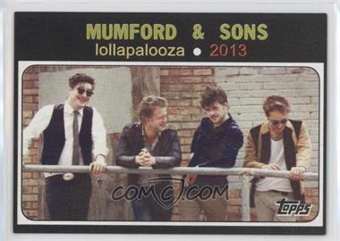 2013 Topps Lollapalooza - [Base] #MS - Mumford and Sons