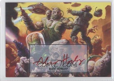 2013 Topps Mars Attacks! Invasion - [Base] - Artist Autographs #47 - Science-Unleashed (Alex Horley Autograph)