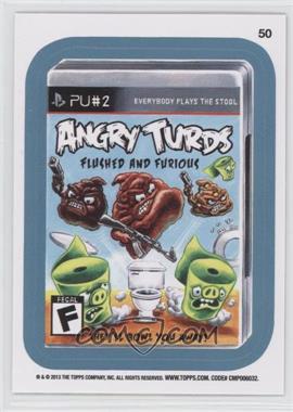 2013 Topps Wacky Packages All-New Series 11 - [Base] - Blue #50 - Angry Turds