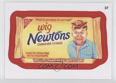2013 Topps Wacky Packages All-New Series 11 - [Base] - Red #37 - Wig Newtons