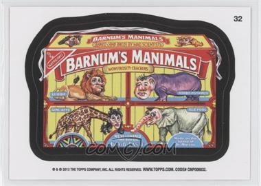 2013 Topps Wacky Packages All-New Series 11 - [Base] #32 - Barnum's Manimals