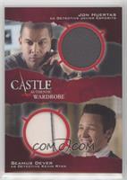 Jon Huertas as Detective Javier Esposito, Seamus Dever as Detective Kevin Ryan