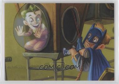 2014 Cryptozoic DC Epic Battles - Make Believe - Gold #PB-05 - Batman, The Joker /75