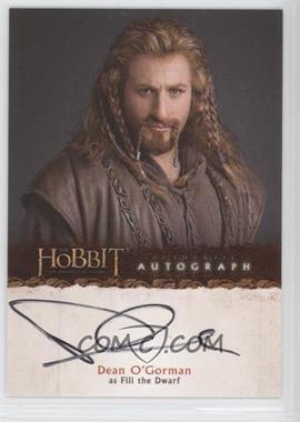 2014 Cryptozoic The Hobbit: An Unexpected Journey - Autographs #A7 - Dean O'Gorman as Fili the Dwarf