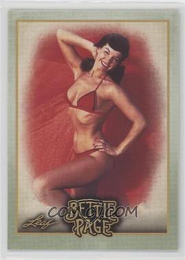 2014 Leaf Bettie Page - [Base] #BP30 - In a 1993 telephone interview...