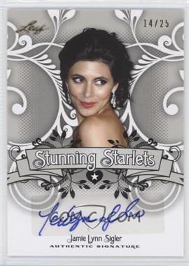 2014 Leaf Pop Century - Stunning Starlets - Silver #SS-JLS - Jamie Lynn Sigler /25