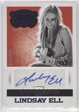 2014 Panini Country Music - Authentic Signatures - Blue #S-LE - Lindsay Ell /199