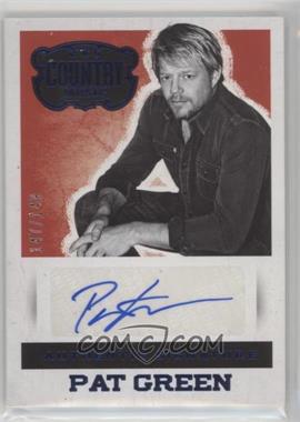 2014 Panini Country Music - Authentic Signatures - Blue #S-PG - Pat Green /149