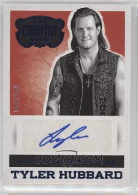 2014 Panini Country Music - Authentic Signatures - Blue #S-TH - Tyler Hubbard (Autopenned Signature) /149