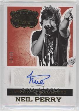 2014 Panini Country Music - Authentic Signatures - Gold #S-NP - Neil Perry /25