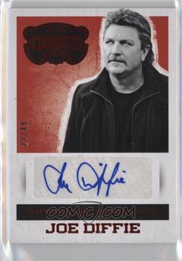 2014 Panini Country Music - Authentic Signatures - Red #S-JD - Joe Diffie /49