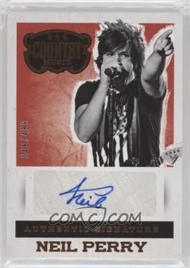 2014 Panini Country Music - Authentic Signatures #S-NP - Neil Perry /499