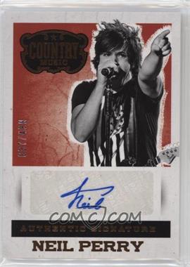 2014 Panini Country Music - Authentic Signatures #S-NP - Neil Perry /499