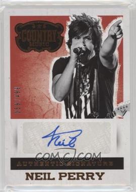 2014 Panini Country Music - Authentic Signatures #S-NP - Neil Perry /499