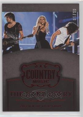 2014 Panini Country Music - Award Winners - Red #16 - The Band Perry /99