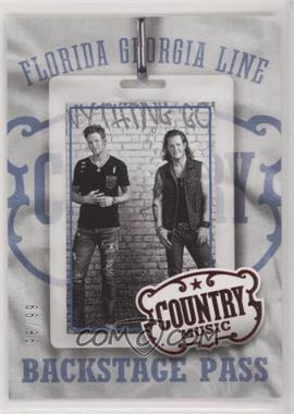 2014 Panini Country Music - Backstage Pass - Red #20 - Florida Georgia Line /99