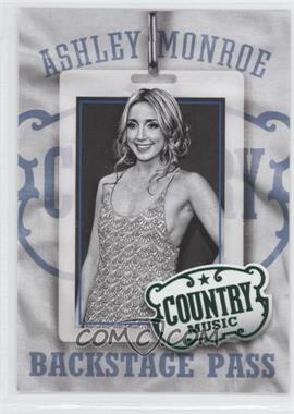 2014 Panini Country Music - Backstage Pass - Retail Green #1 - Ashley Monroe