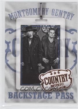 2014 Panini Country Music - Backstage Pass #19 - Montgomery Gentry