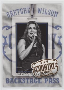 2014 Panini Country Music - Backstage Pass #4 - Gretchen Wilson